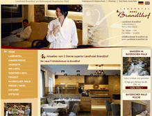 Tablet Screenshot of landhotel-brandlhof.de